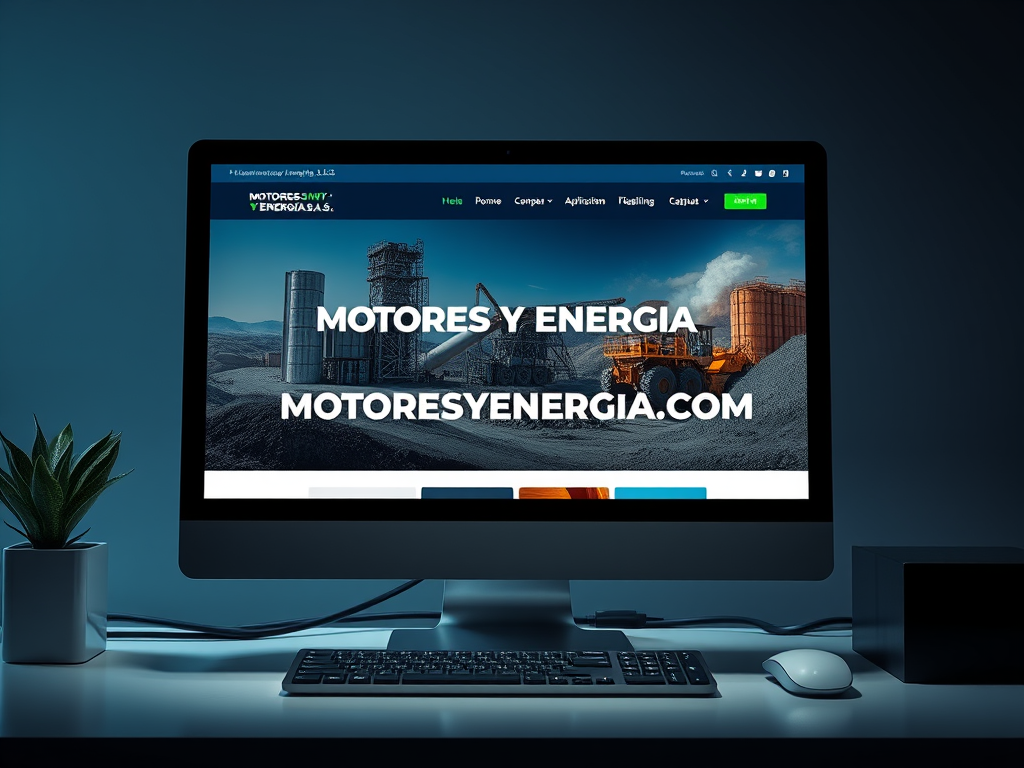 Descubre el nuevo portal de Motores y Energía: Innovación al alcance de un clic